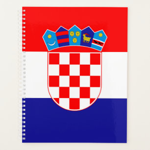 Kroatienflagge Planer