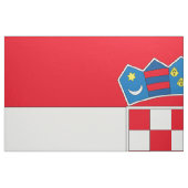 Kroatienflagge Stoff (Fat Quarter (45,7 x 55,9 cm))