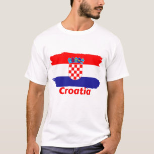 Kroatienflagge T-Shirt
