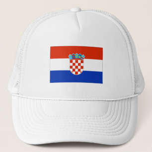 Kroatienflagge Truckerkappe