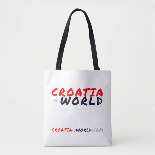 KROATIENvsWORLD Tasche (Vorderseite)