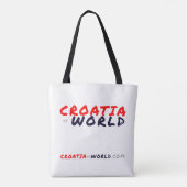 KROATIENvsWORLD Tasche (Rückseite)