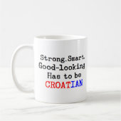 kroatisch stark kaffeetasse (Links)