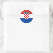 Kroatische Aufkleber für die Flaggengestaltung (Tasche)