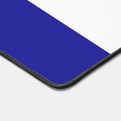 Kroatische Fahne mit benutzerdefiniertem Text Schreibtischunterlage (Ecke)