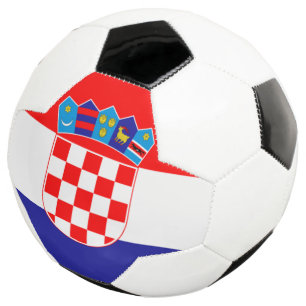 Kroatische Fahnefußball Fußball