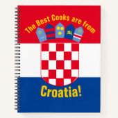 Kroatische Familienrezepte Notizblock (Vorderseite)