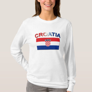 Kroatische Flagge 2 T-Shirt