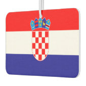 kroatische Flagge Autolufterfrischer (Links)