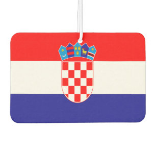 kroatische Flagge Autolufterfrischer