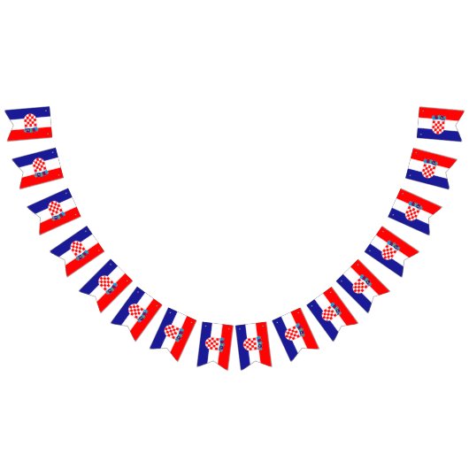 Kroatische Flagge Banner (Alle)