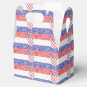 Kroatische Flagge Geschenkschachtel (Geöffnet)