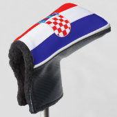 Kroatische Flagge Golf Head Cover Golf Headcover (3/4 Vorderseite)
