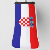 kroatische Flagge Golf Headcover (Rotieren 90)