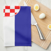 Kroatische Flagge Handtuch (Viertel Falte)