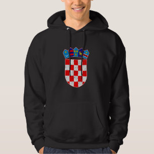 Kroatische Flagge Hrvatska Kroatien - Stolz Hoodie