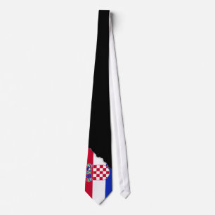Kroatische Flagge Krawatte