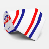 Kroatische Flagge Krawatte (Gerollt)