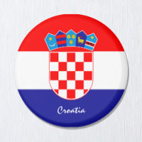 Kroatische Flagge & Kroatien - Reise, Urlaub/Sport