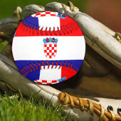 Kroatische Flagge & Kroatien Sport / Baseball Ball