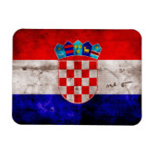 Kroatische Flagge Magnet (Horizontal)