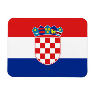 Kroatische Flagge Magnet