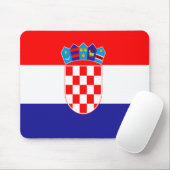 kroatische Flagge Mousepad (Mit Mouse)