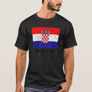 Kroatische Flagge Pride Kroatische Flagge T-Shirt