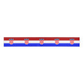 kroatische Flagge Ripsband (Vorderseite)