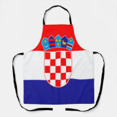 kroatische Flagge Schürze (Vorderseite)