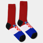 kroatische Flagge Socken (Rechts)
