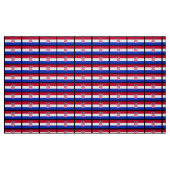 Kroatische Flagge Stoff (Fat Quarter (45,7 x 55,9 cm))