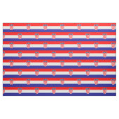 Kroatische Flagge Stoff (Fat Quarter (45,7 x 55,9 cm))