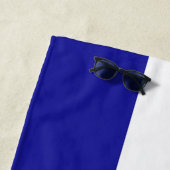 Kroatische Flagge Strandtuch (Beispiel)