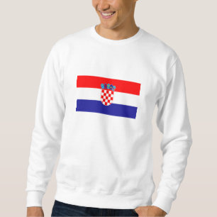 Kroatische Flagge Sweatshirt