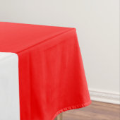 Kroatische Flagge Tischdecke (Beispiel)