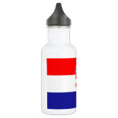 Kroatische Flagge Trinkflasche (Links)