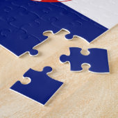 Kroatische Flagge - Trobojnica Puzzle (Seite)