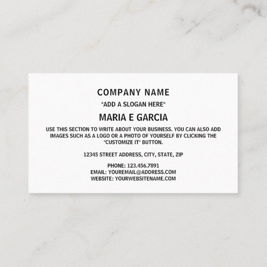 Kroatische Flagge und Wappen, Flagge Kroatiens Visitenkarte (Rückseite)