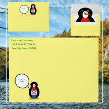 Kroatische Flagge - Vortrag von Frau Penguin Perso