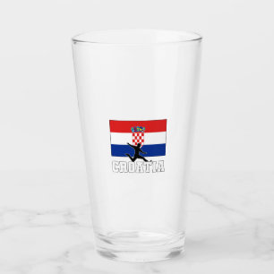 Kroatische Fußballnationalmannschaft Glas