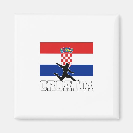Kroatische Fußballnationalmannschaft Magnet (Vorne)
