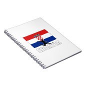 Kroatische Fußballnationalmannschaft Notizblock (Rechte Seite)