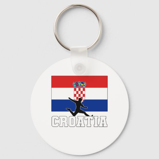Kroatische Fußballnationalmannschaft Schlüsselanhänger (Vorderseite)