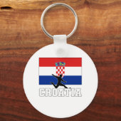Kroatische Fußballnationalmannschaft Schlüsselanhänger (Vorderseite)