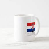 Kroatische Fußballnationalmannschaft Tasse (VorderseiteRechts)