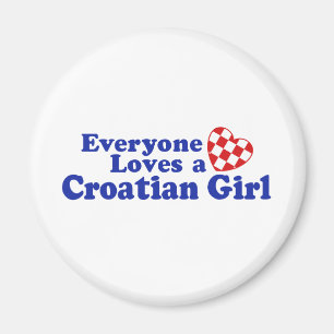 Kroatische Girl Magnet