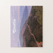 Kroatische Landschaft Puzzle (Vertikal)