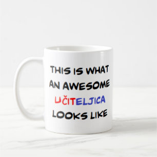 Kroatische Lehrerin Uciteljica, phantastisch Kaffeetasse