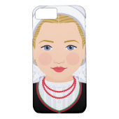 Kroatische Lika blonde matryoshka Fall Case-Mate iPhone Hülle (Rückseite)